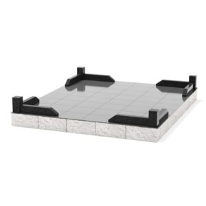 Гранитная ограда тип 22