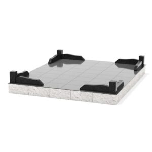 Гранитная ограда тип 21