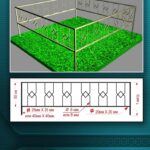 Металлическая ограда 37