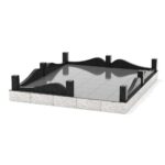 Гранитная ограда тип 19