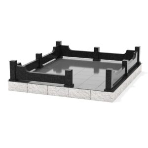 Гранитная ограда тип 15