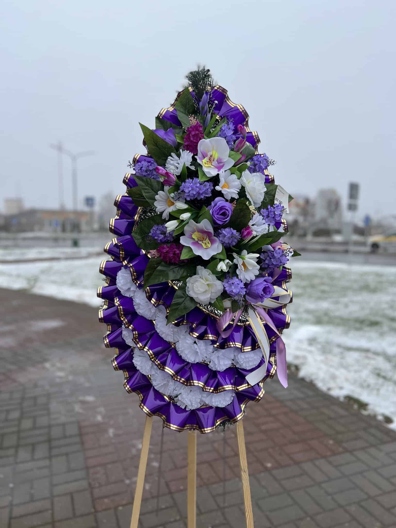 Ритуальный венок №Н-6