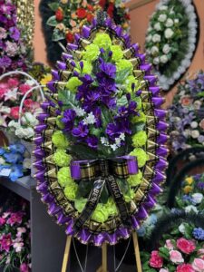 Ритуальный венок №Н-48