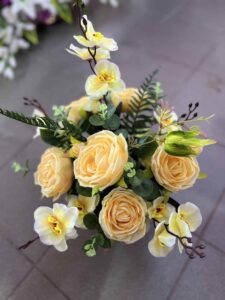 Композиция в пластиковом кашпо №Н-54