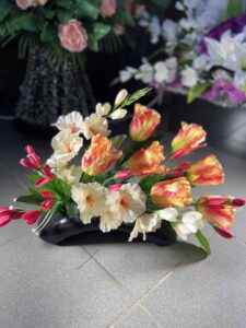 Композиция в пластиковом кашпо №Н-81