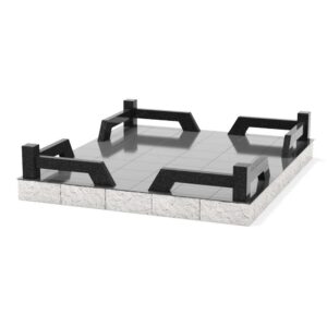 Гранитная ограда тип 10