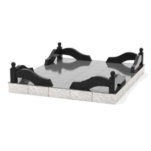 Гранитная ограда тип 9