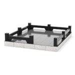 Гранитная ограда тип 8