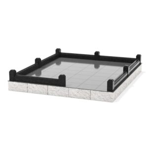 Гранитная ограда тип 7