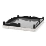 Гранитная ограда тип 6