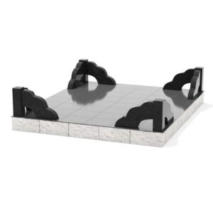 Гранитная ограда тип 3