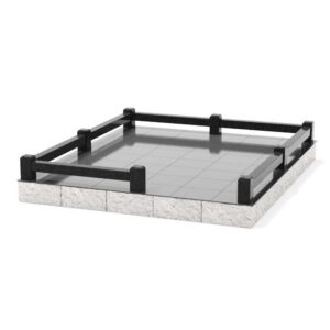 Гранитная ограда тип 2