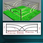 Металлическая ограда 14