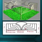 Металлическая ограда 5