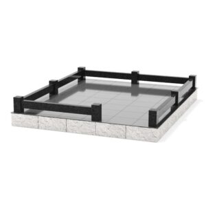 Гранитная ограда тип 24