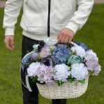 Ритуальная корзина плетеная из ивы