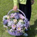 Ритуальная корзина плетеная из ивы