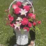 Ритуальная корзина плетеная из ивы