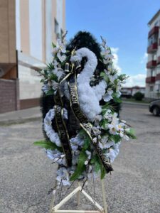 Ритуальный венок «Журавль»