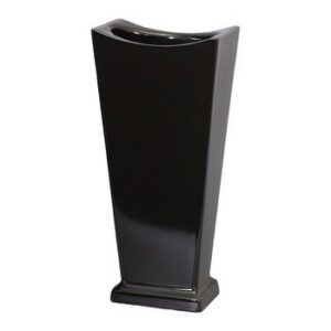 Код: в020 Ваза ритуальная №20 27 см черный