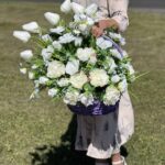 Ритуальная плетеная корзина из ивы