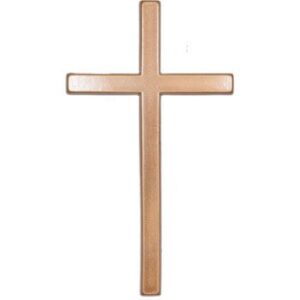 Код: ф220 Крест католический для надгробий 020 20х11.5см, бронза