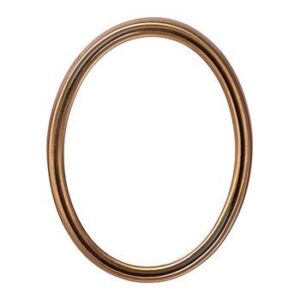 Код: к261 Рамка для надгробий №61, овальная 18х24см BR6, бронза